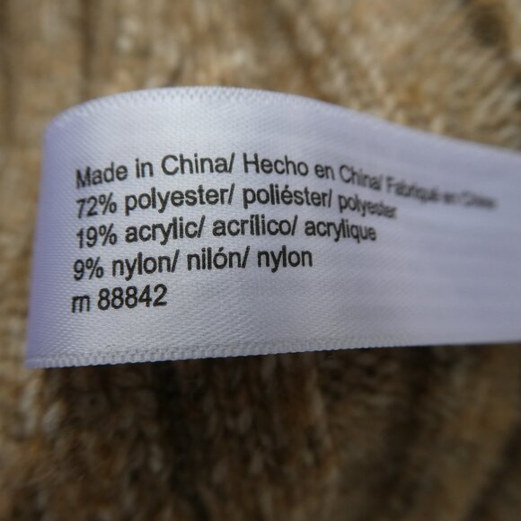 Eloquii Long Ribbed Sweater Duster Cardigan Knit Camel Beige Below Knee 14 16 - Picture 7 of 7